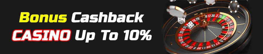 Bonus Cashback Casino Up To 10%